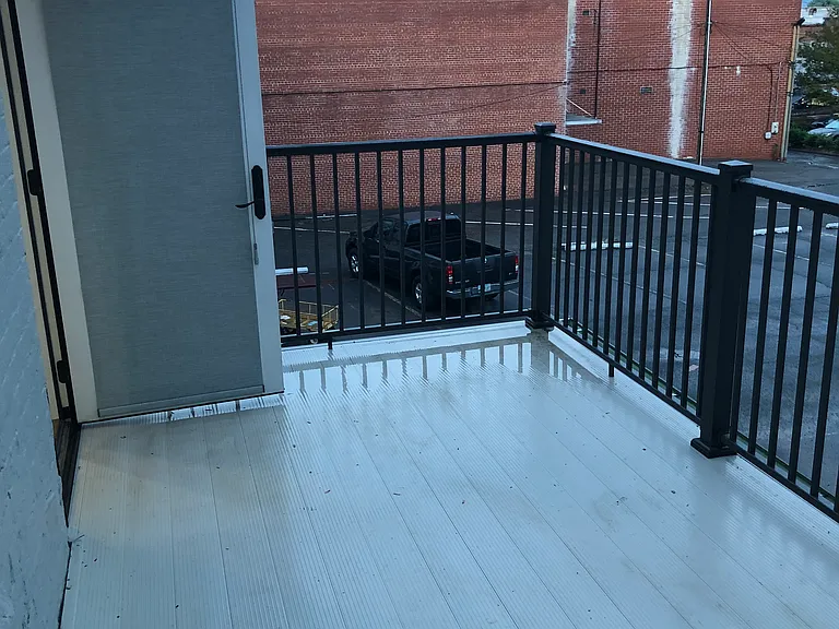 Large balcony