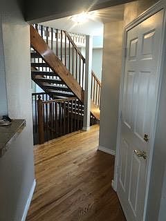 Hallway between entry and kitchen/great room.
