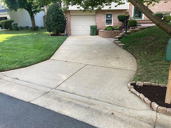 Driveway and Garage