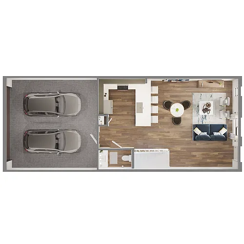 Floor plan Parkside B