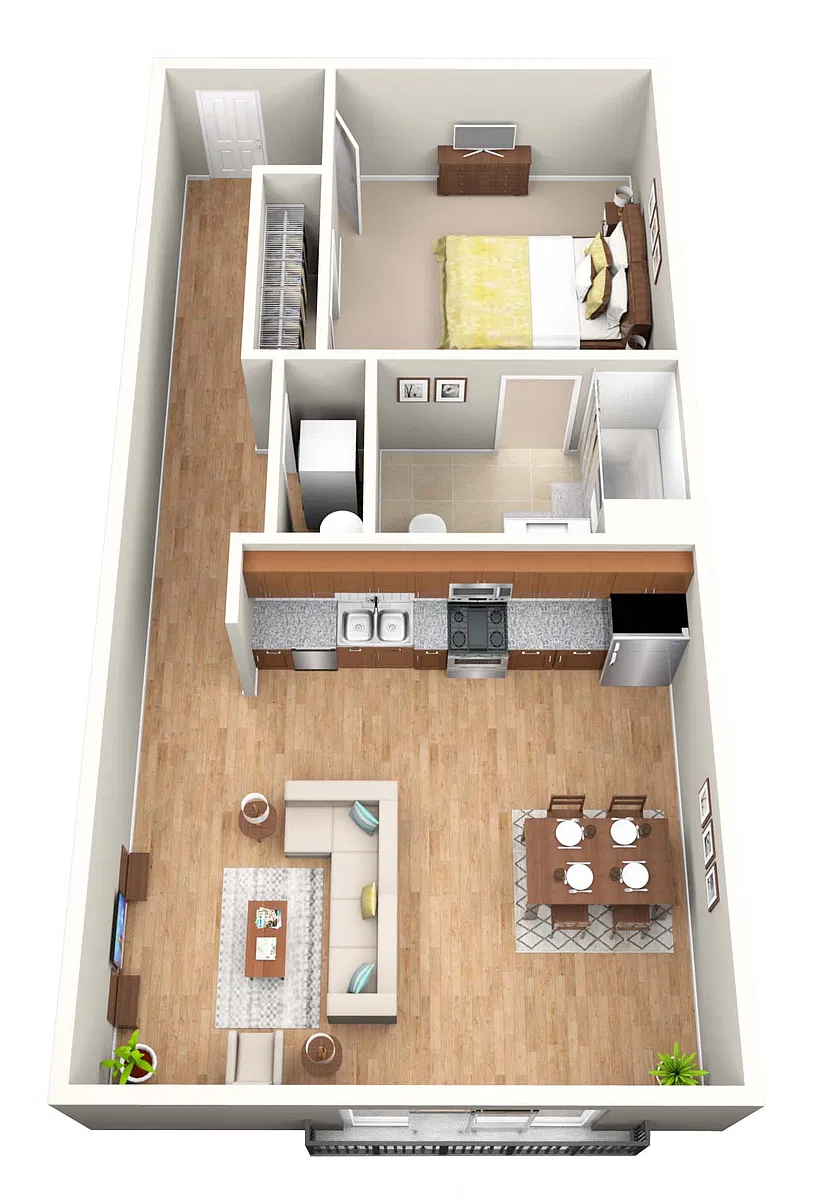 Floor plan Aycock