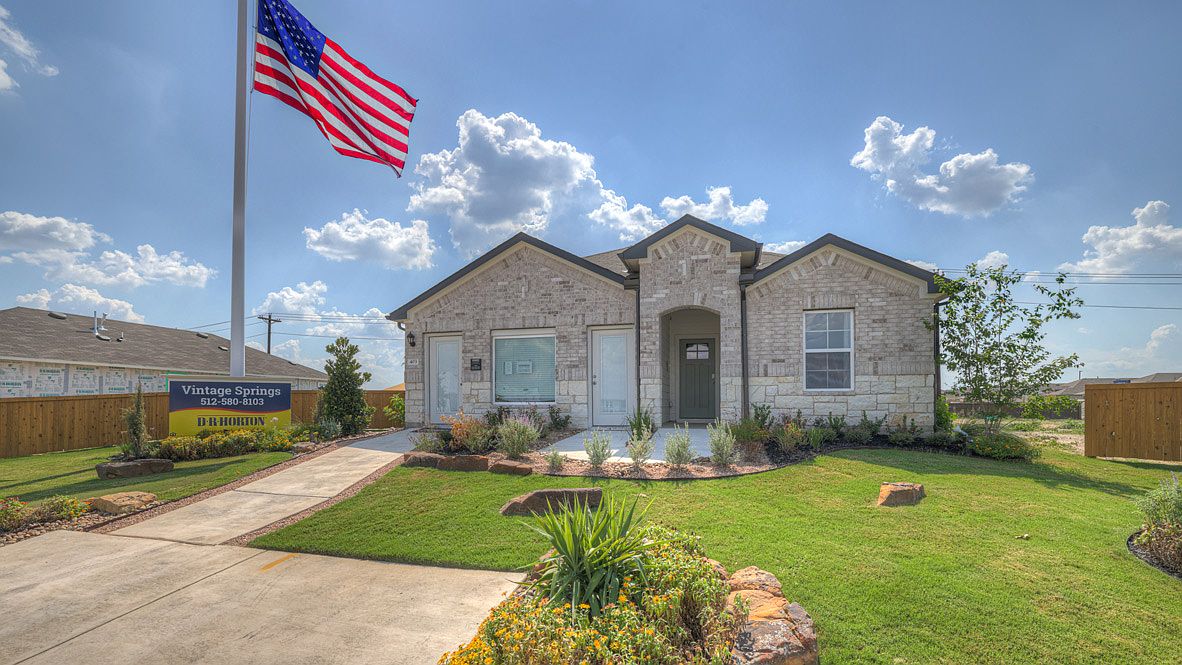 Vintage Springs by D.R. Horton San Marcos in Lockhart TX Zillow