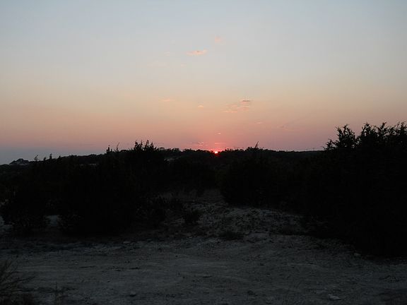 Sunset in the Hill Country