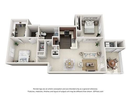 Floor plan The Charlevoix