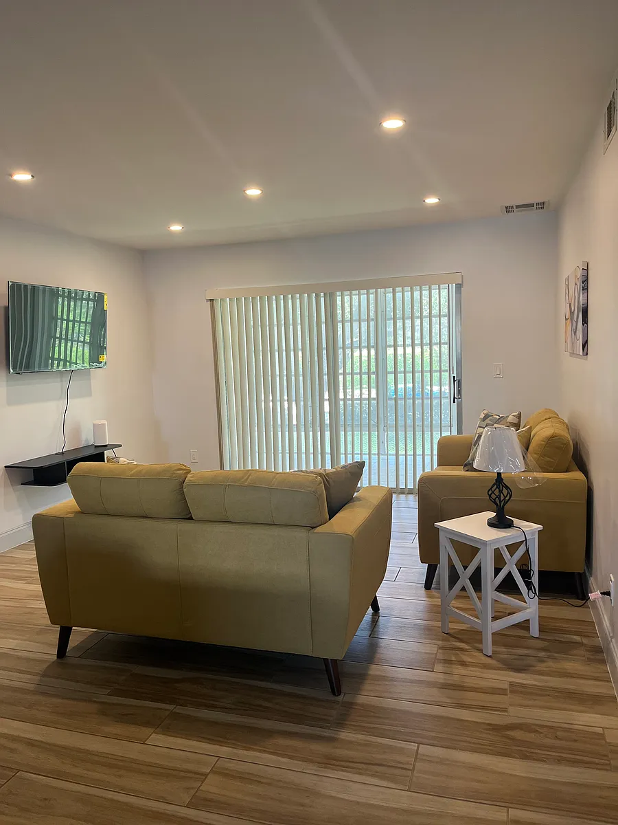 Living Room Looking to Lanai - 2950 SE Ocean Blvd #58-5