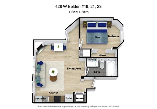 Floor plan 428 - 19 21 23
