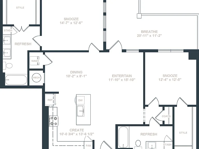 B4 Floor Plan B4 Floor Plan