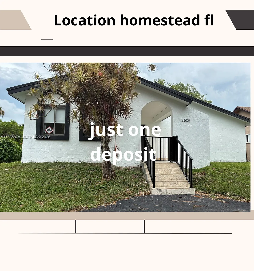 3 bed, 1191 sqft, $2,900 — Photo 1