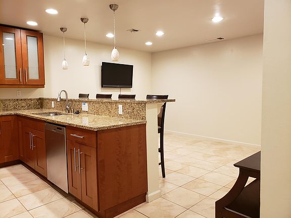 Kitchen and living room