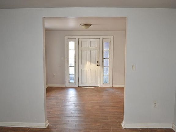 View of living room from the dining room.
