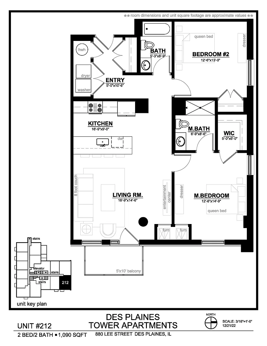 Floor plan 212