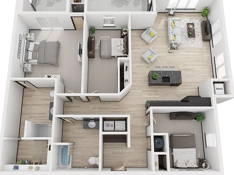 Galloway Flats | Luxury Living with all the amenities! $500 Deposit! — Photo 37