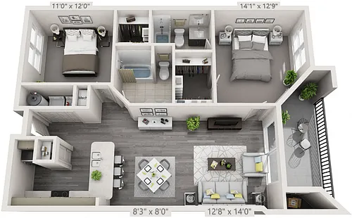 Floor plan CHESAPEAKE
