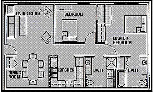 Floor plan Standard Unit