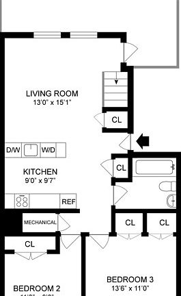 2nd image of 364 Lafayette Ave #4A