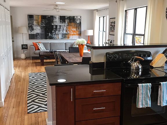 Kitchen, Dining and Living