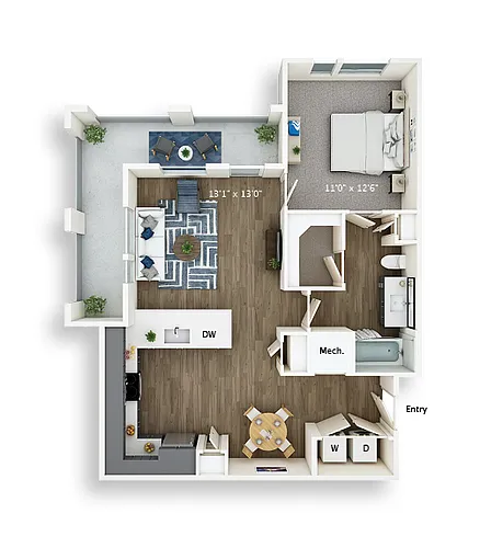 Floor plan A4