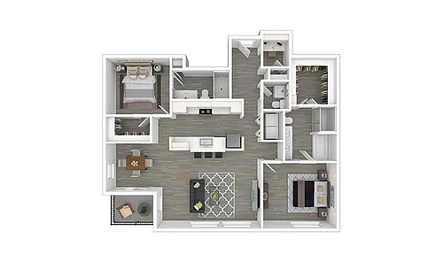 Floor plan B6