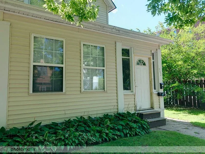 Front of the historic 1900 duplex