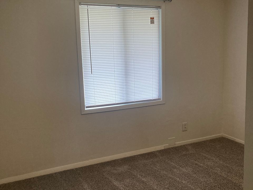 Apartments come with bedroom and living room blinds for privacy
