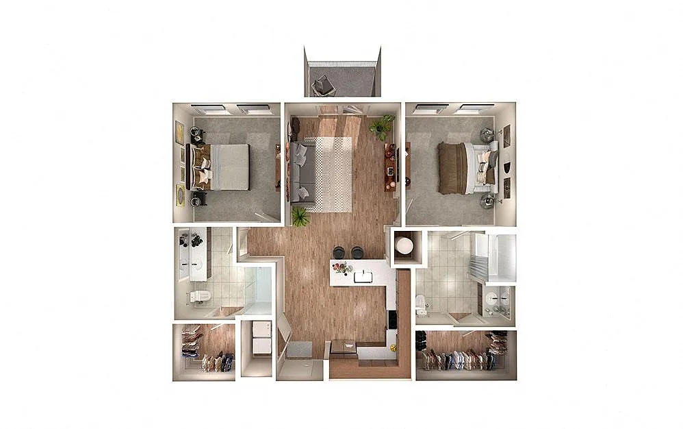 Floor plan B1A