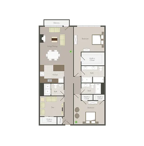 Floor plan South Tower C4