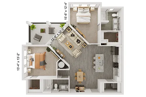 Floor plan B2