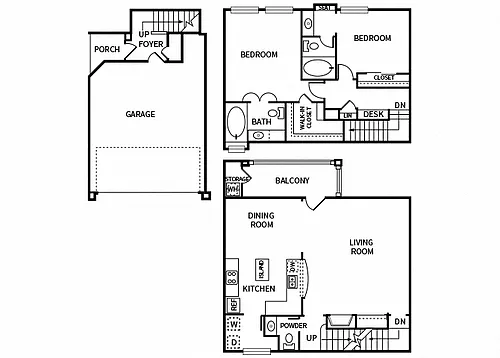Floor plan B7