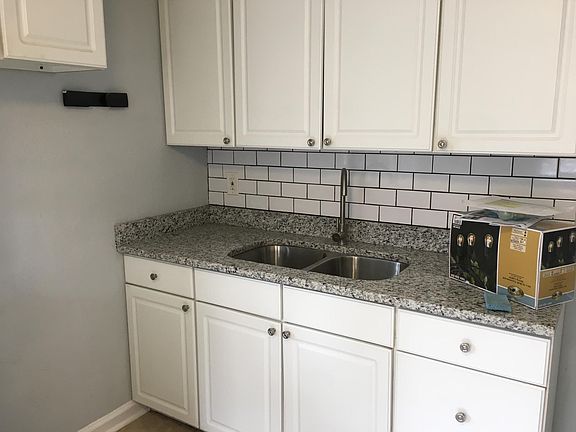 Kitchen sink- Granite Countertops. Stainless Steel appliance