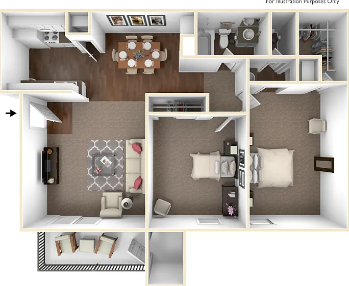 San Jacinto Floorplan Diagram