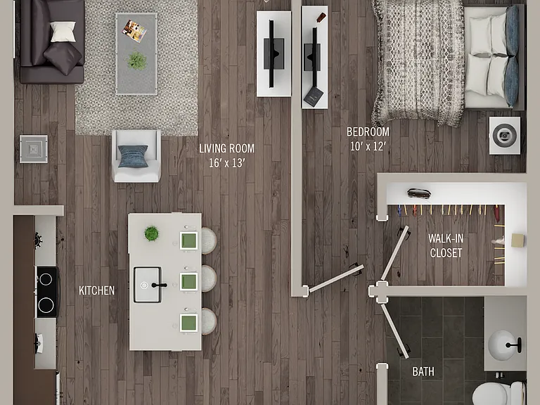 Library Park / 1 Bedroom / A12 Library Park / 1 Bedroom / A12