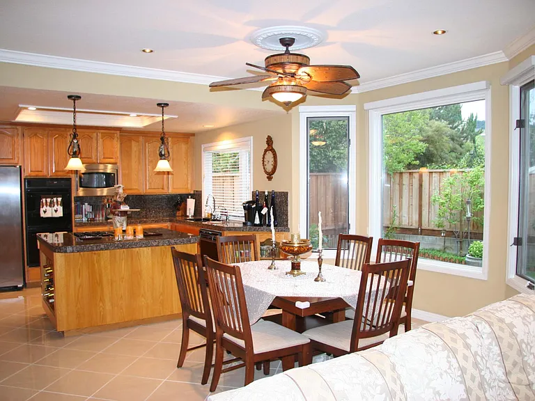 Kitchen and nook