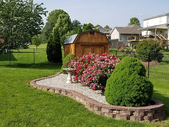 back yard lofted barn