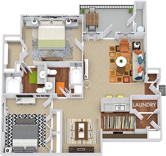Floor plan Driskill