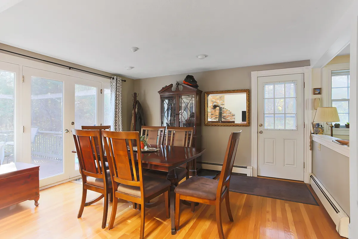 Dining Area & Side Door (primary entrance) - Mountain Ave