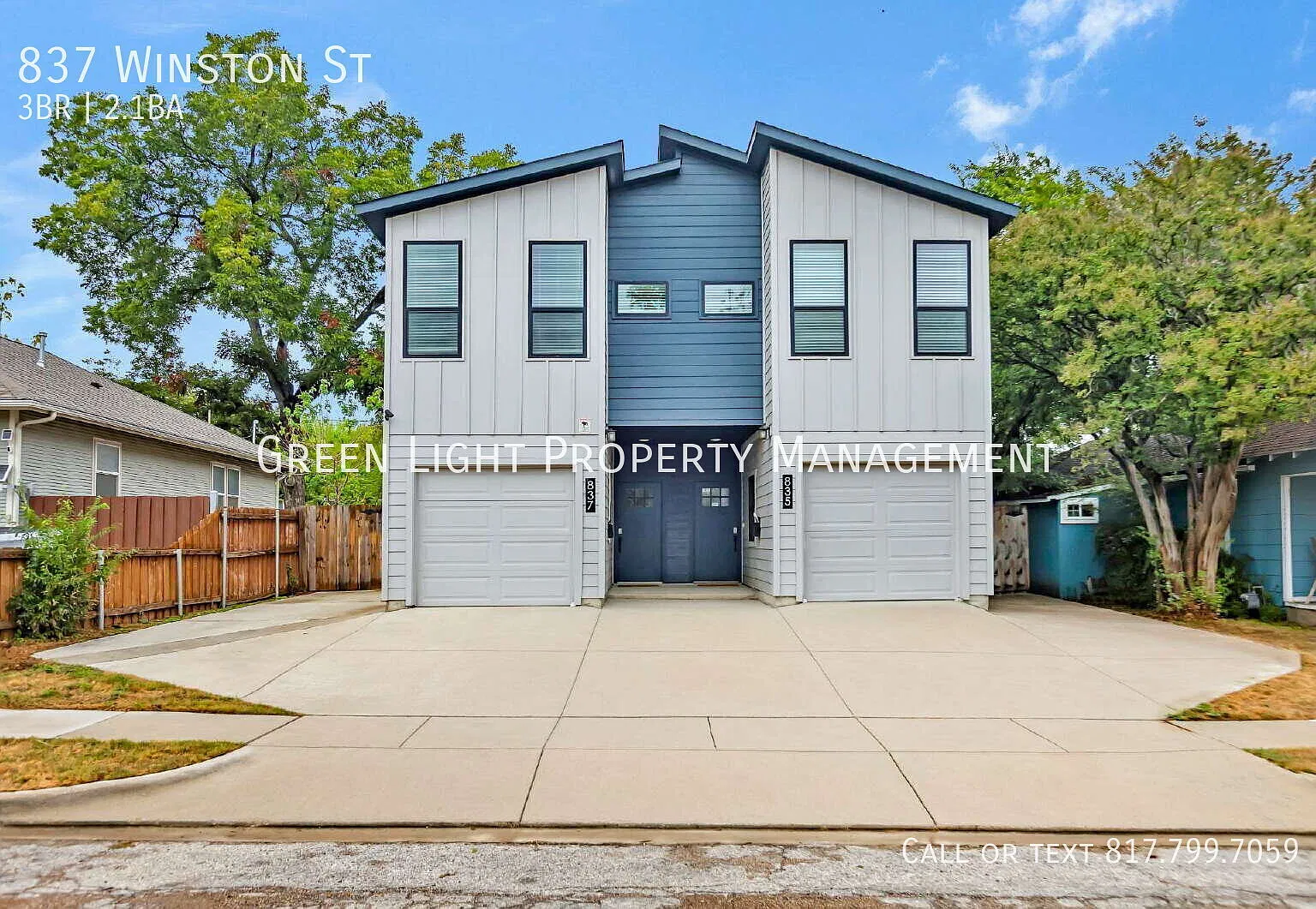 Stunning 3-bedroom, 2.5-bathroom halfplex in Dallas — Photo 1