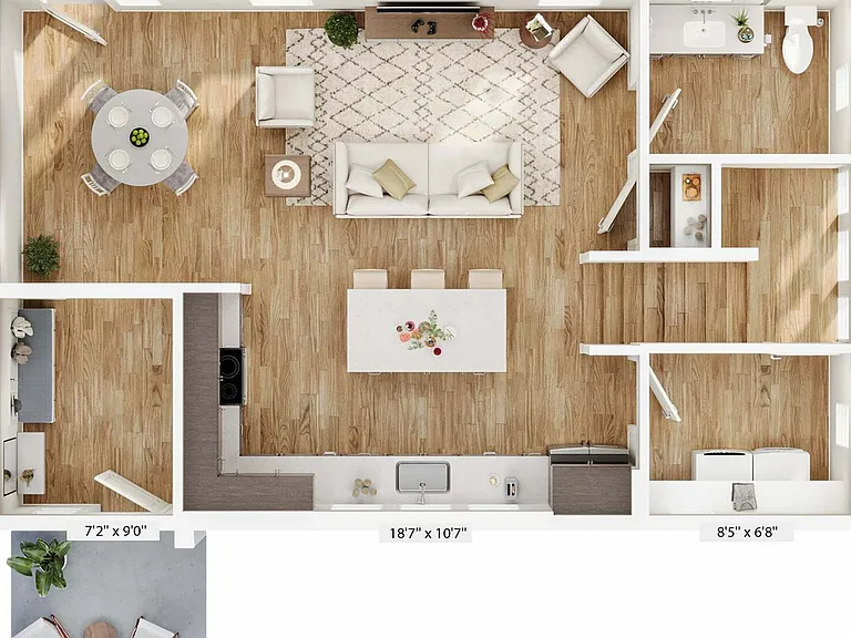 Explore this chic layout designed for contemporary living and enhanced functionality. Explore this chic layout designed for contemporary living and enhanced functionality.