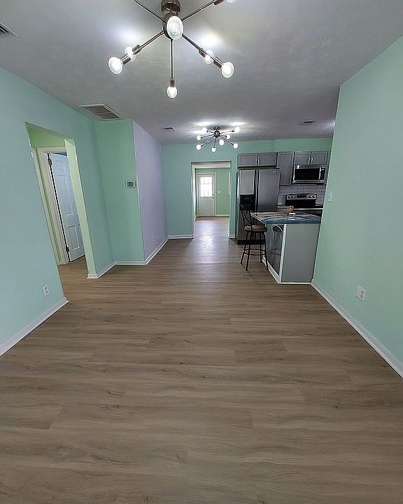 Looking from front door