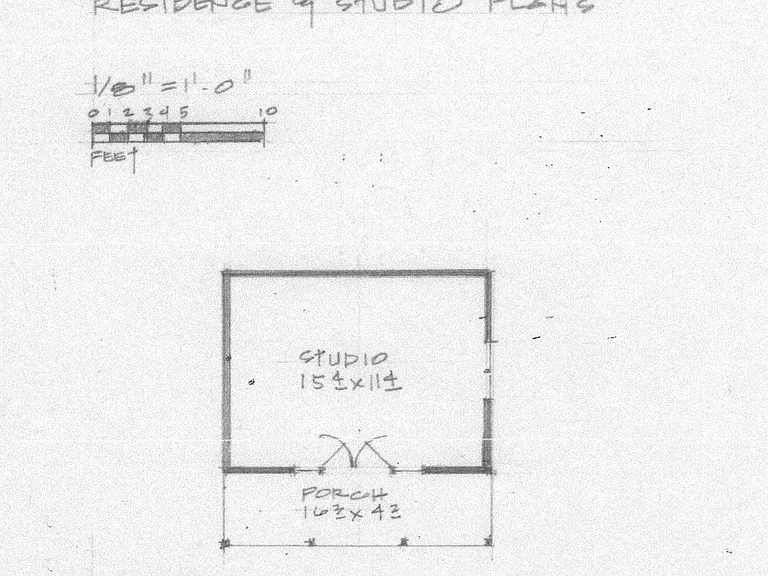 Floor plan "studio"