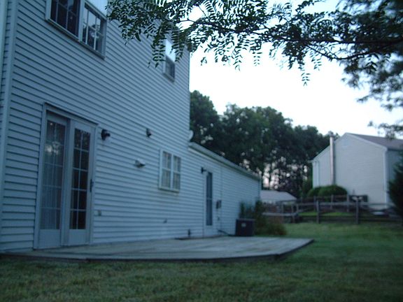 Backyard w/Wood Patio Deck