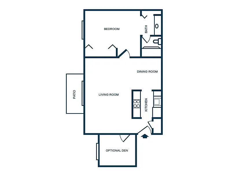 Floor plan 1CD