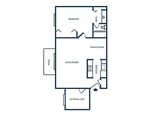 Floor plan 1CD