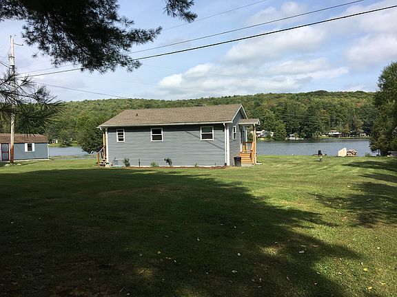 from road/back of house