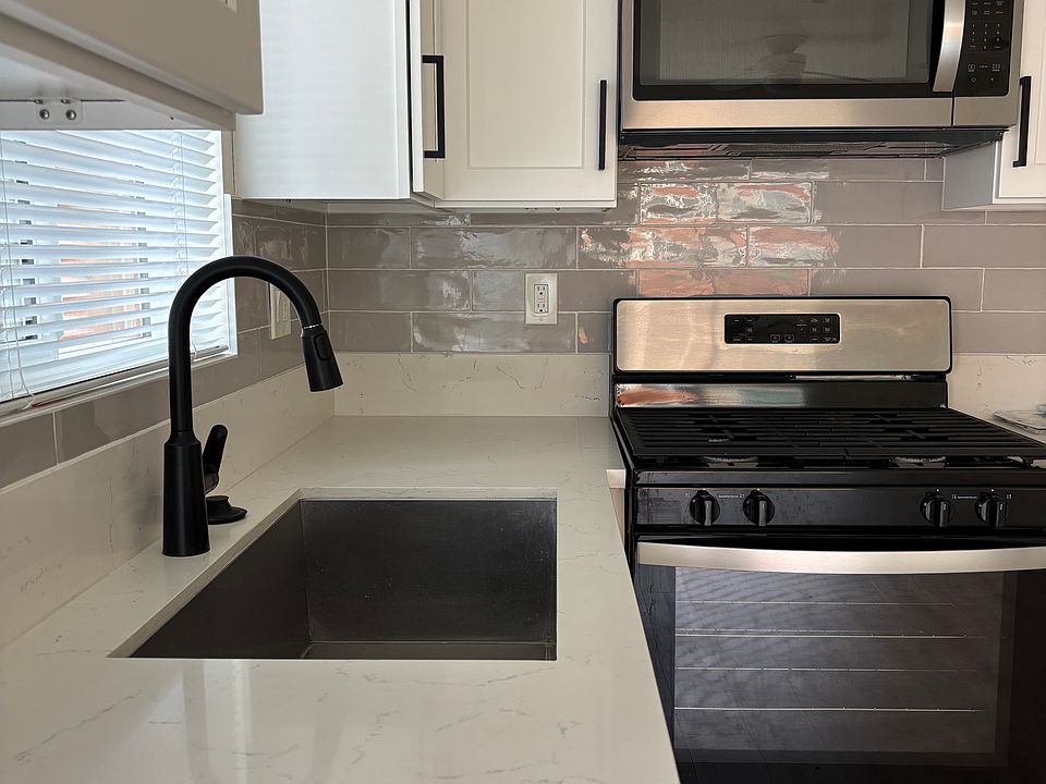 Brand new stove and microwave included