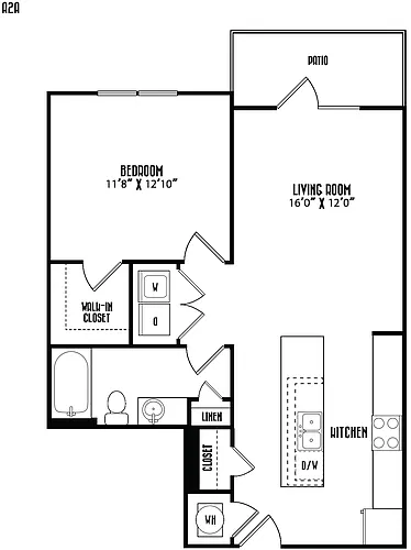 Floor plan A2A