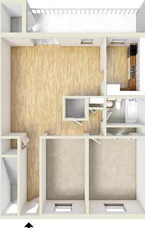 One bedroom with Den One bedroom with Den