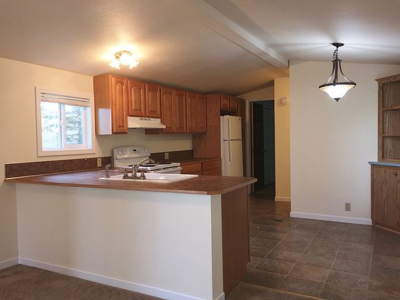 Kitchen view towards master