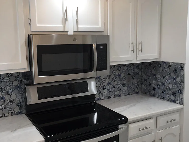 Brand new stainless steel Stove and Microwave.