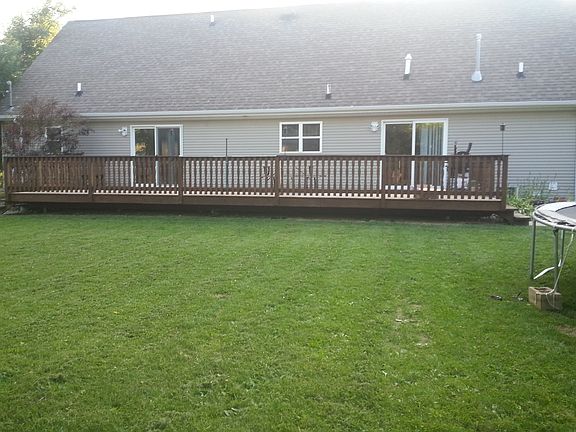 huge deck