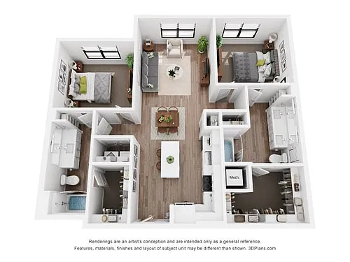 Floor plan B18